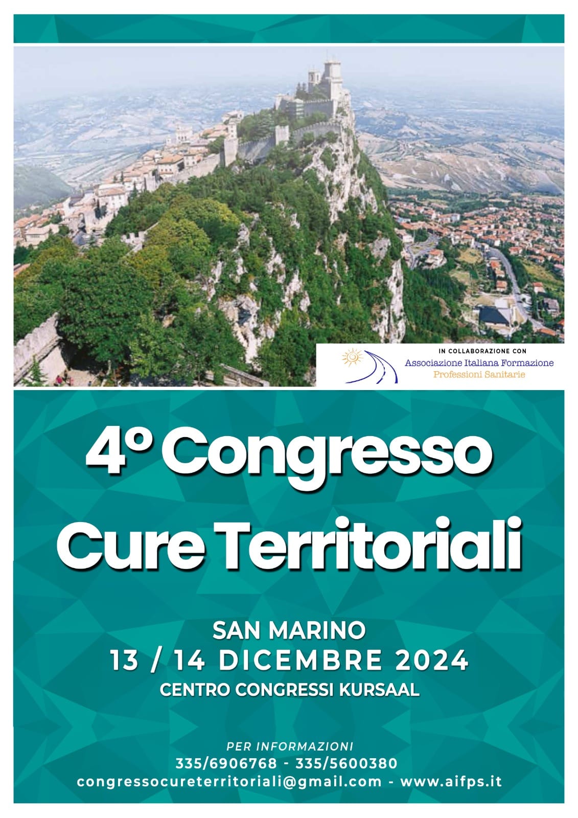 4° Congresso sulle Cure Territoriali