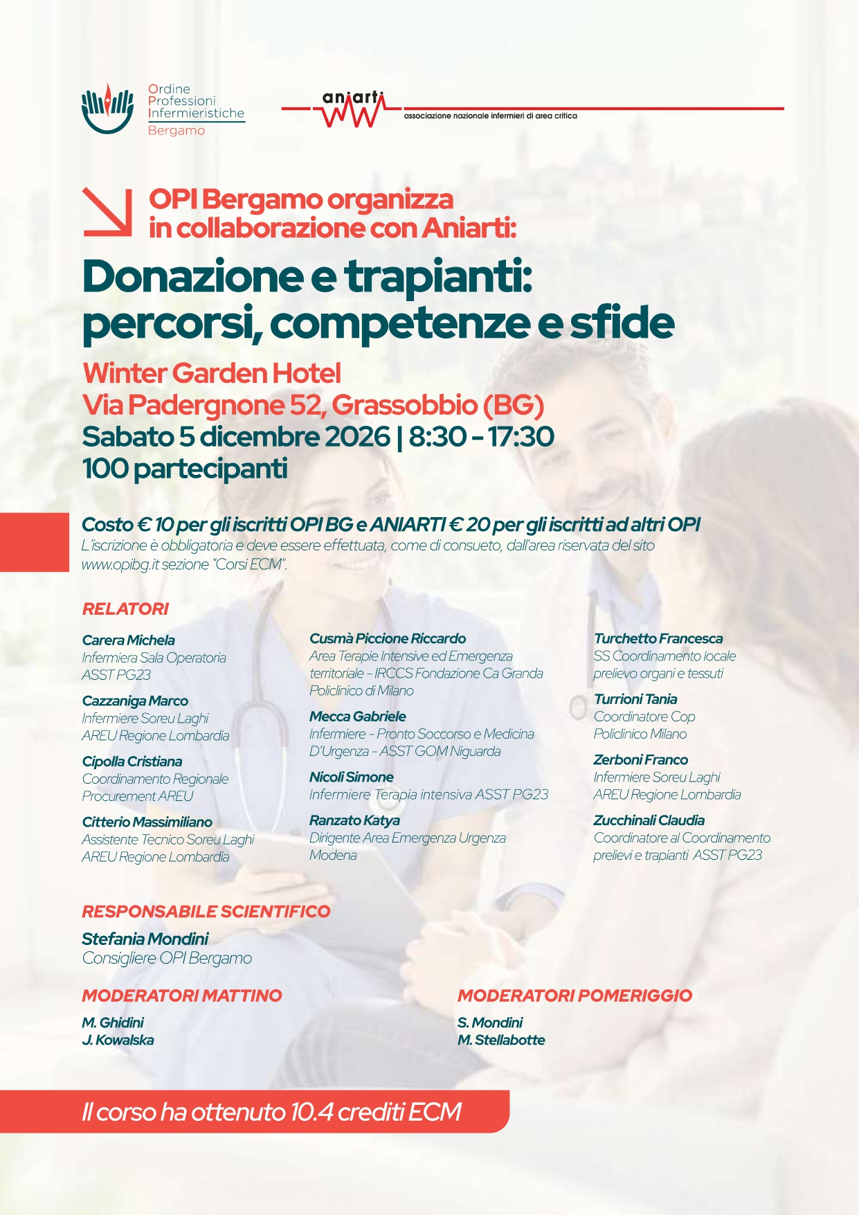 "Donazione e trapianti: percorsi, competenze e sfide"